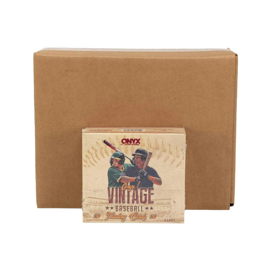DRAFT - New 2026 Onyx Vintage Baseball Hobby 6-Box Case