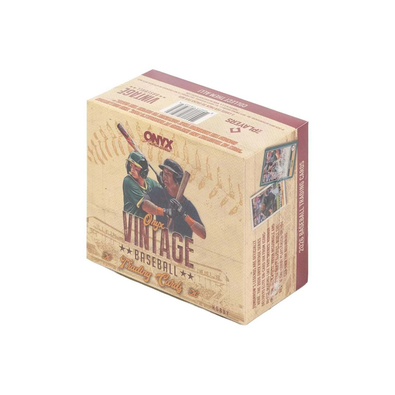 DRAFT - New 2026 Onyx Vintage Baseball Hobby 6-Box Case