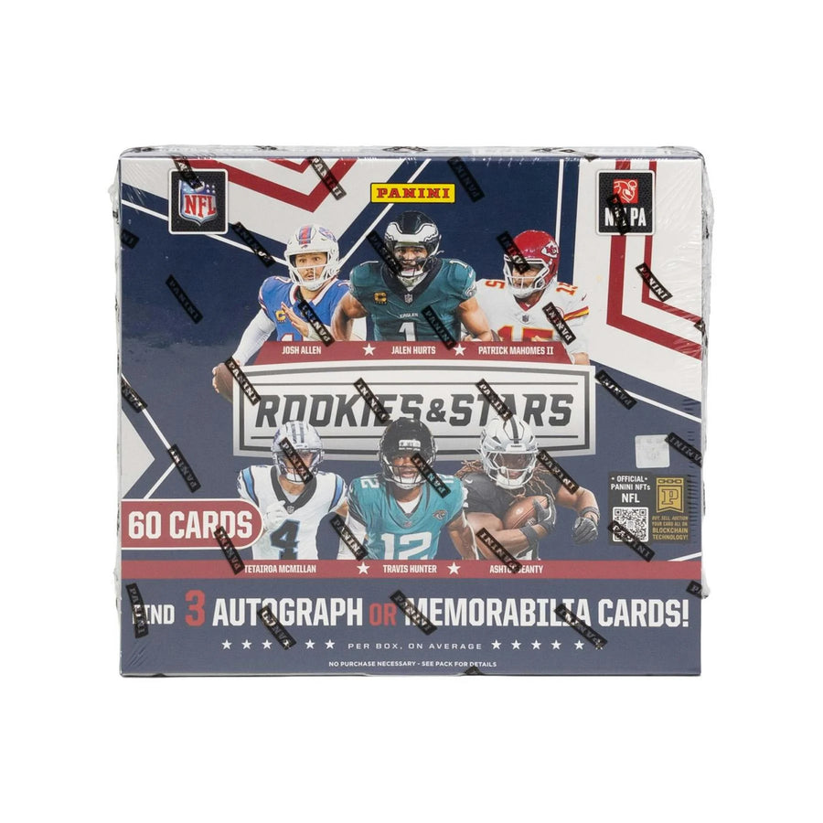 DRAFT - 2025 Panini Rookies & Stars Football Hobby Preferred Box $149.95 Add to Cart