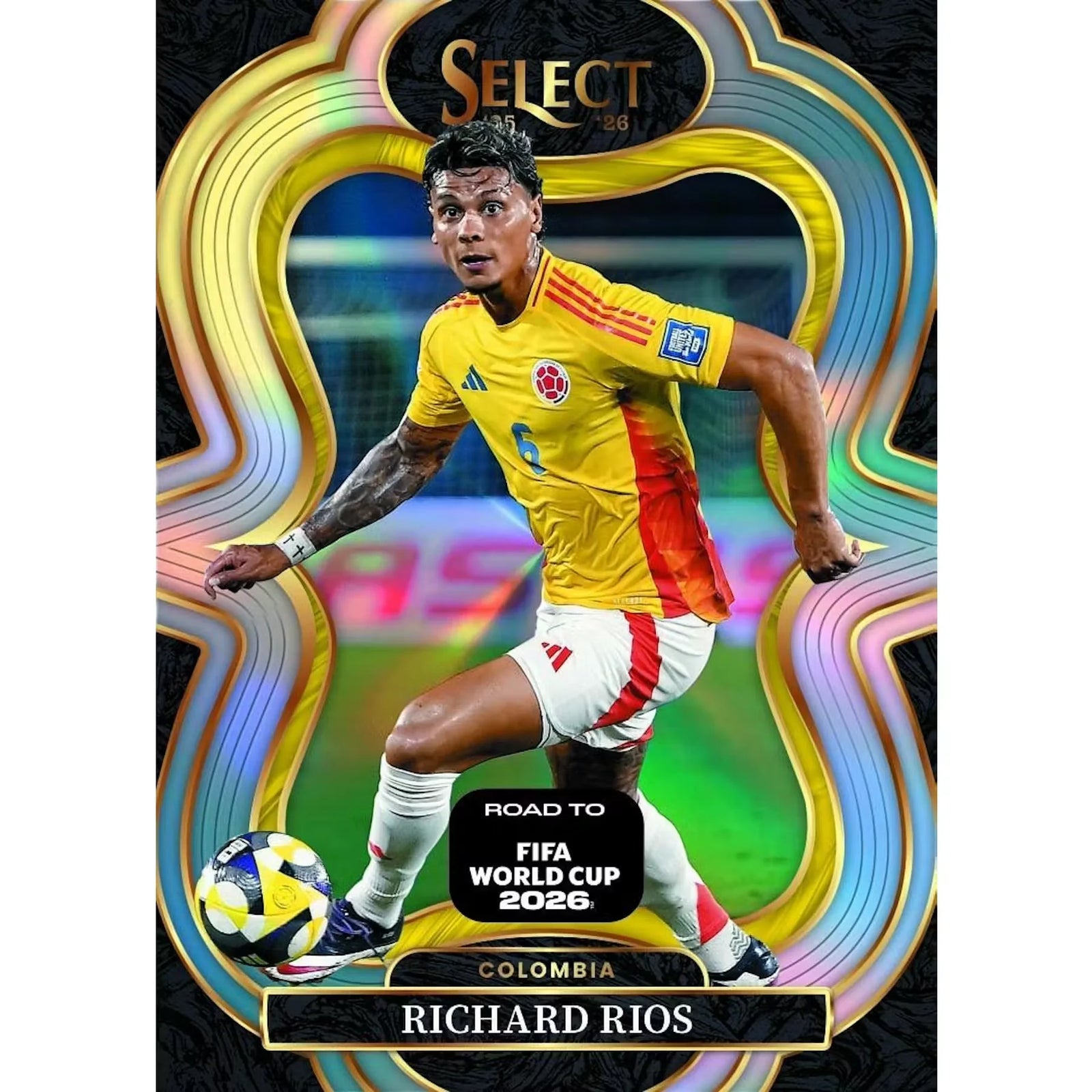 2025-26 Panini Select Road to FIFA World Cup Soccer Hobby 12-Box Case (Ships Sealed Only)