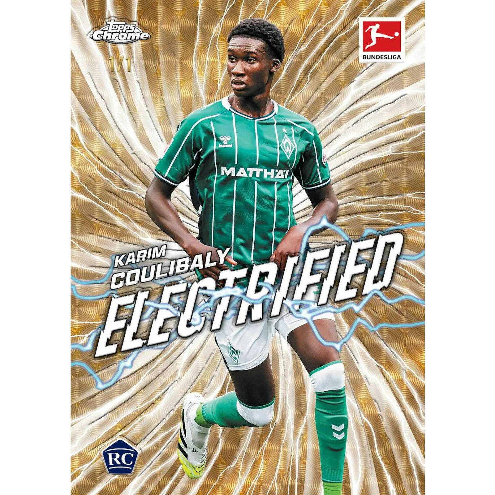 DRAFT - Just In 2025/26 Topps Chrome Bundesliga Soccer Blaster Box