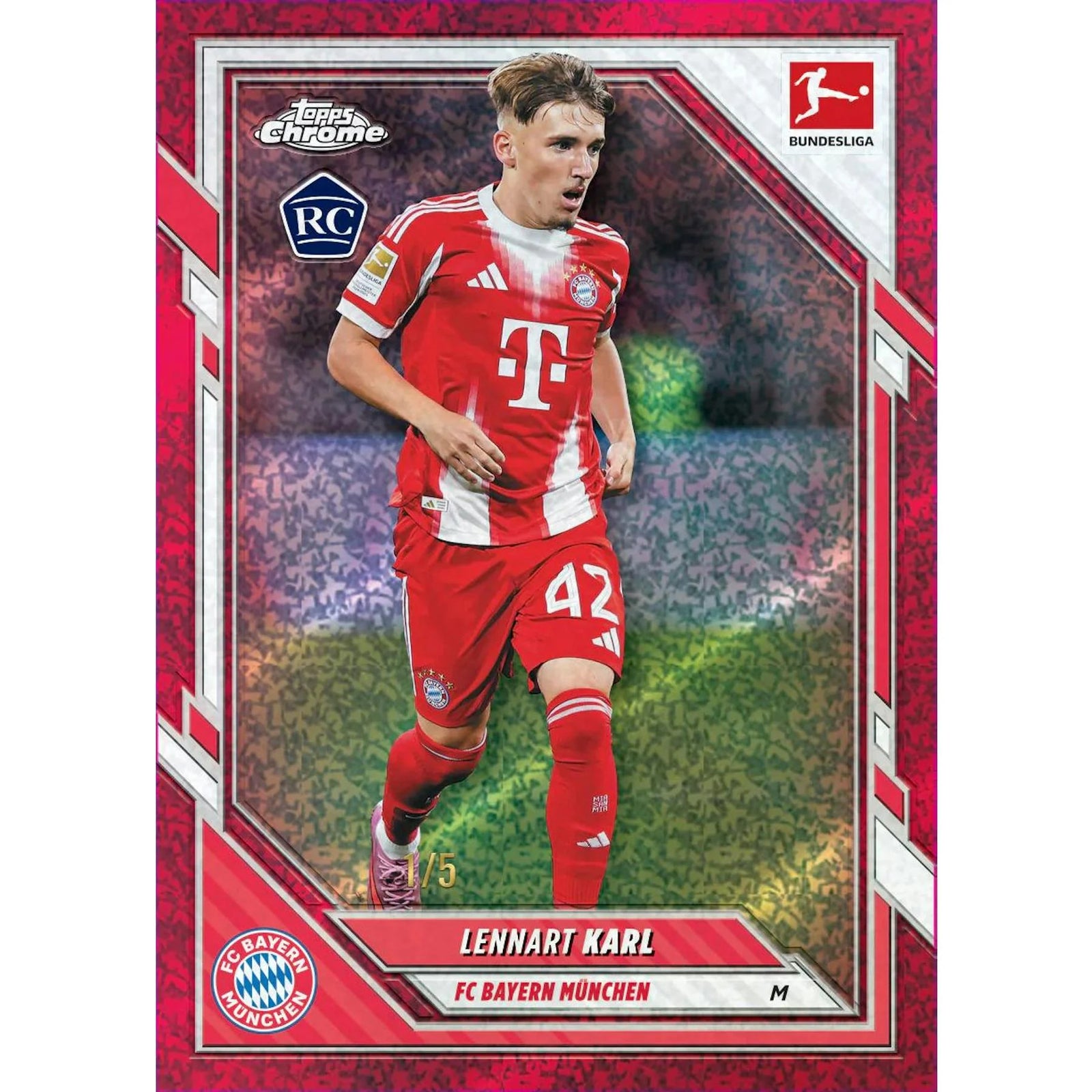 DRAFT - Just In 2025/26 Topps Chrome Bundesliga Soccer Blaster 40-Box Case