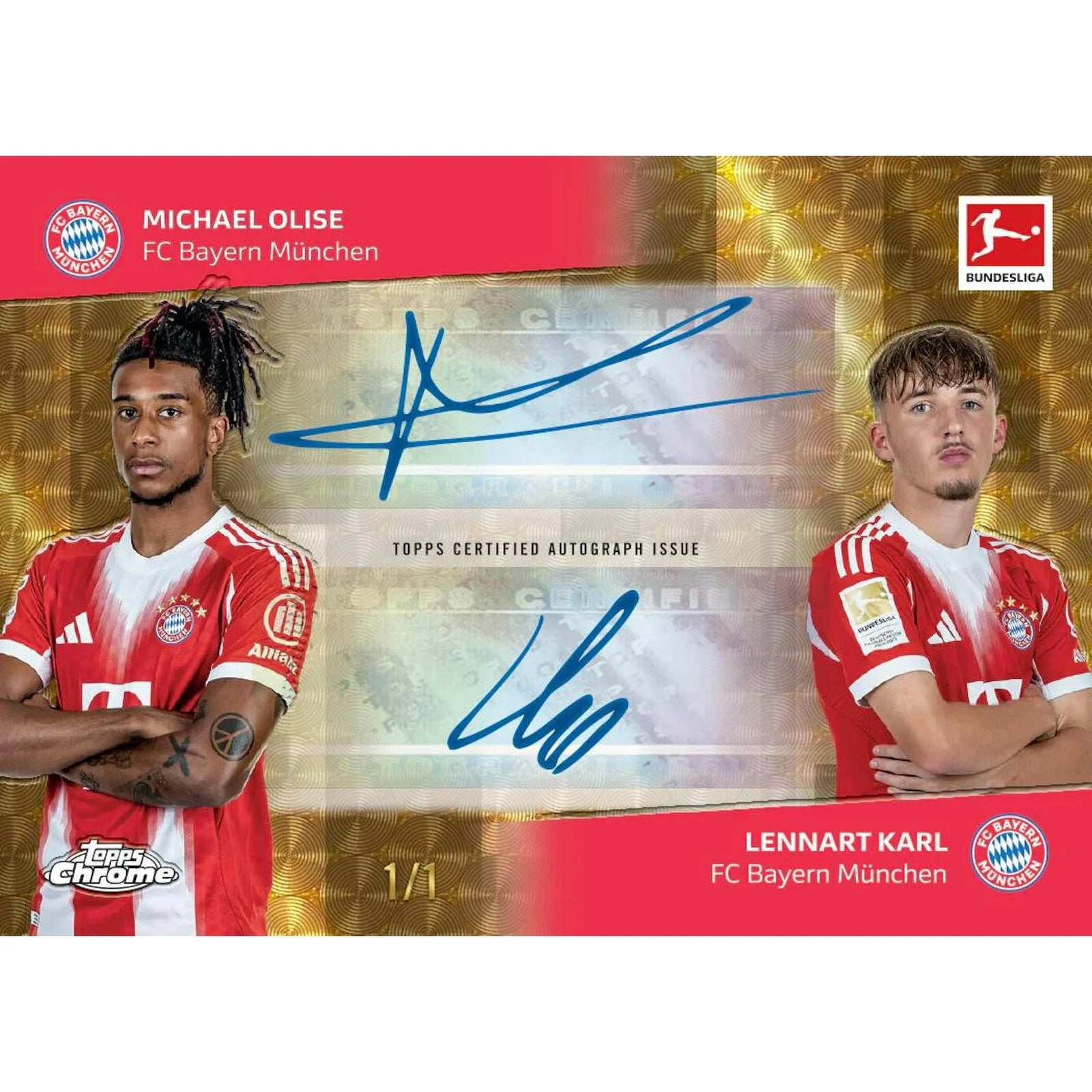 DRAFT - Just In 2025/26 Topps Chrome Bundesliga Soccer Blaster 40-Box Case