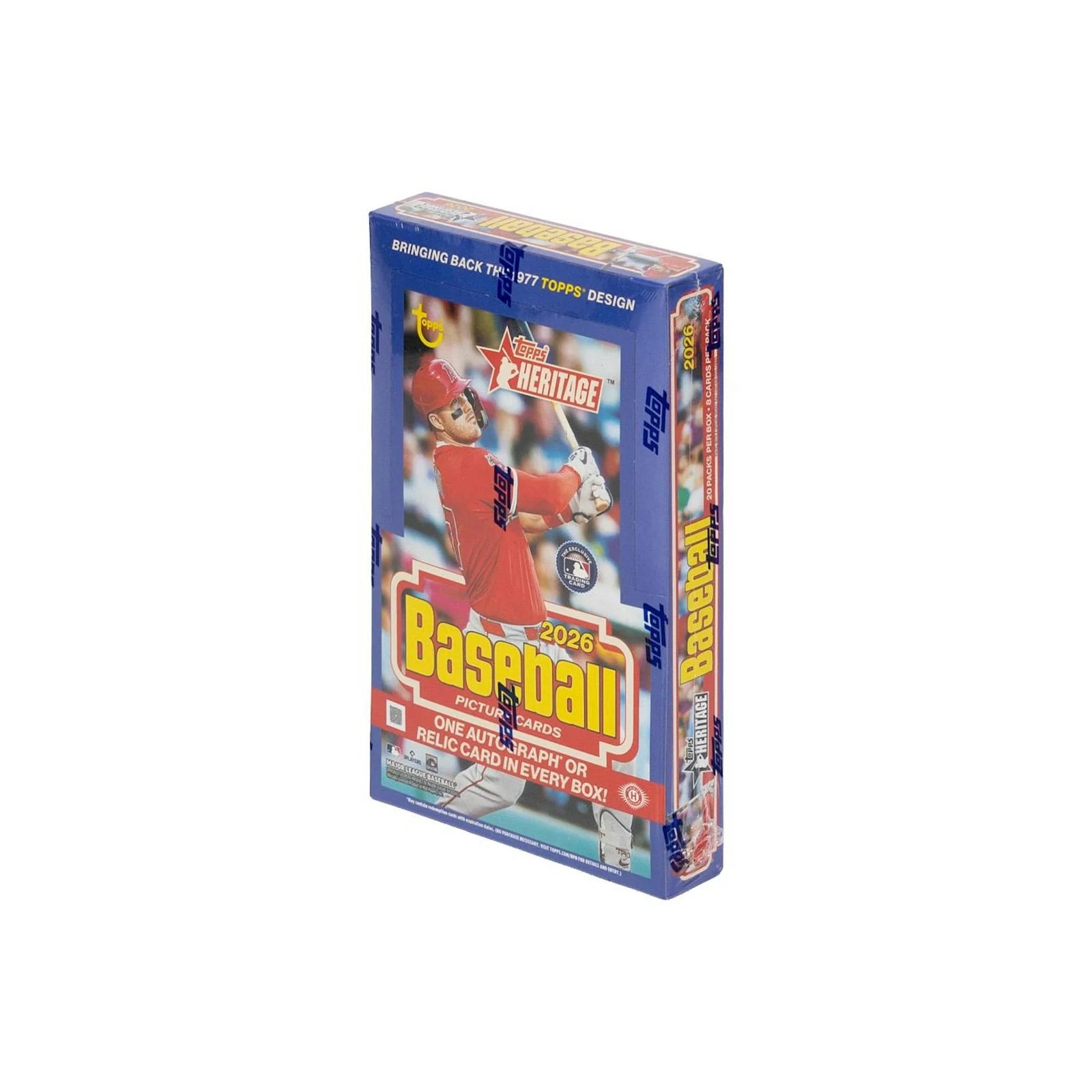 DRAFT - New 2026 Topps Heritage Baseball Hobby 12-Box Case