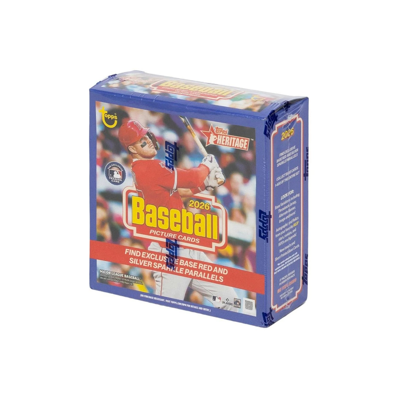DRAFT - 2026 Topps Heritage Baseball Mega 20-Box Case | 20 Boxes