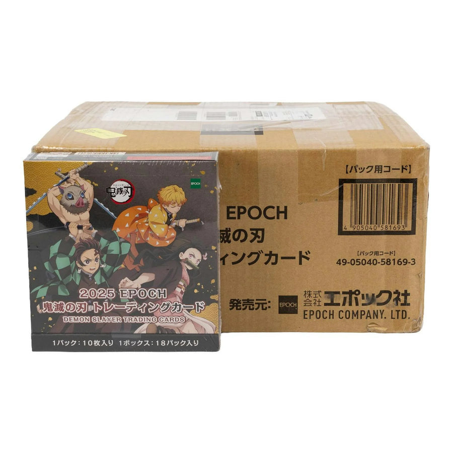 DRAFT - 2026 Epoch Demon Slayer Japan Edition Hobby 12-Box Case