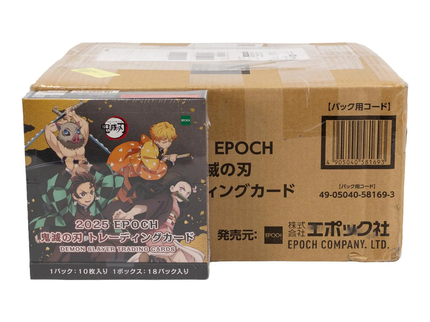 DRAFT - 2026 Epoch Demon Slayer Japan Edition Hobby 12-Box Case