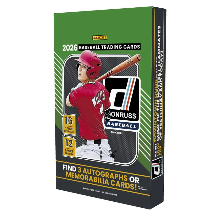 DRAFT - Presell 2026 Panini Donruss Baseball Hobby Box (Presell) Releases May. 27th, 2026