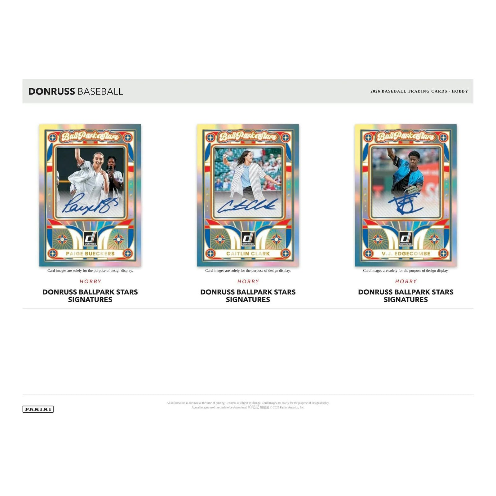 DRAFT - Presell 2026 Panini Donruss Baseball Hobby Box (Presell) Releases May. 27th, 2026