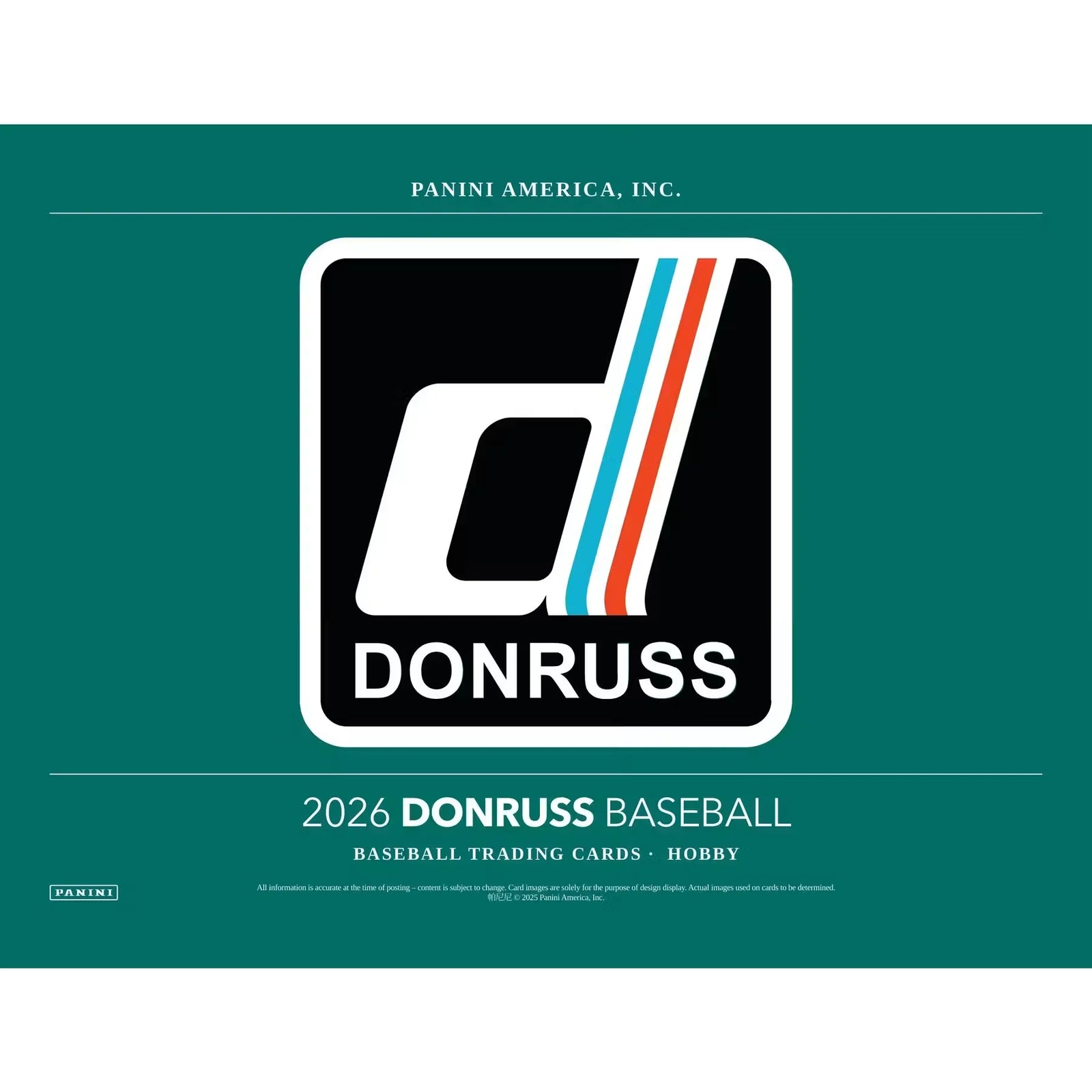 DRAFT - 2026 Panini Donruss Baseball Hobby 12-Box Case | Presell