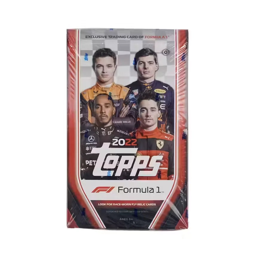 2022 Topps Formula 1 Hobby Box Racing Cards (Ships Sealed Only)