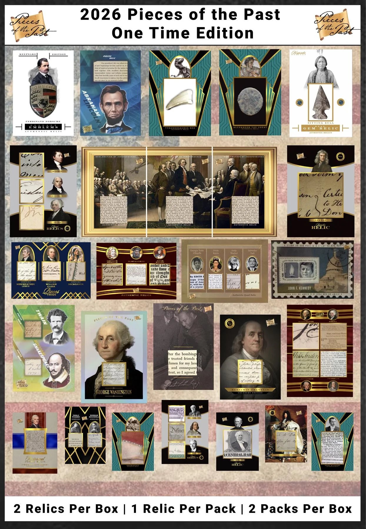 DRAFT - 2026 Keepsake Pieces of the Past One Time Edition Hobby 10-Box Case