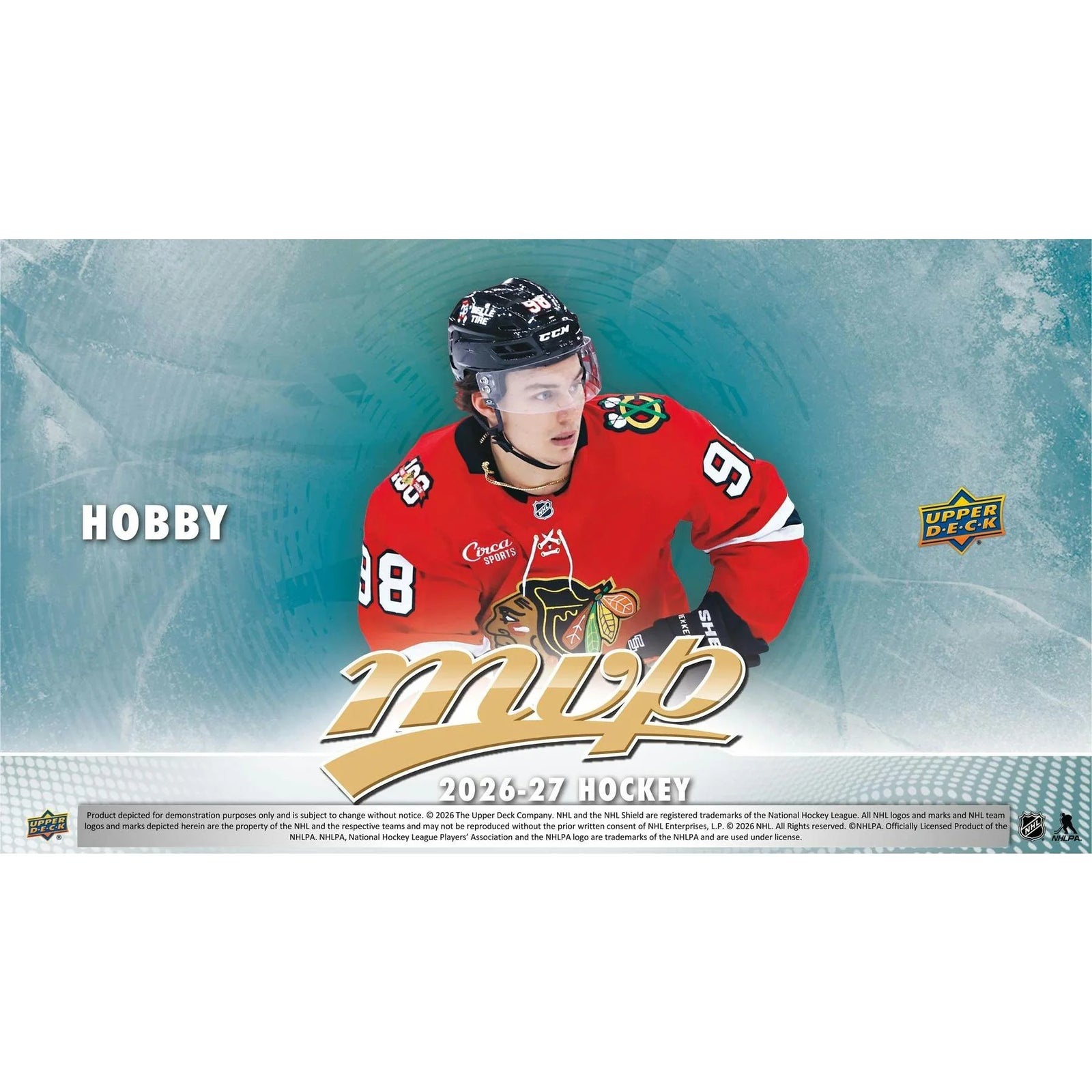 DRAFT - Presell 2026/27 Upper Deck MVP Hockey Hobby Box (Presell) Releases Aug. 19th, 2026