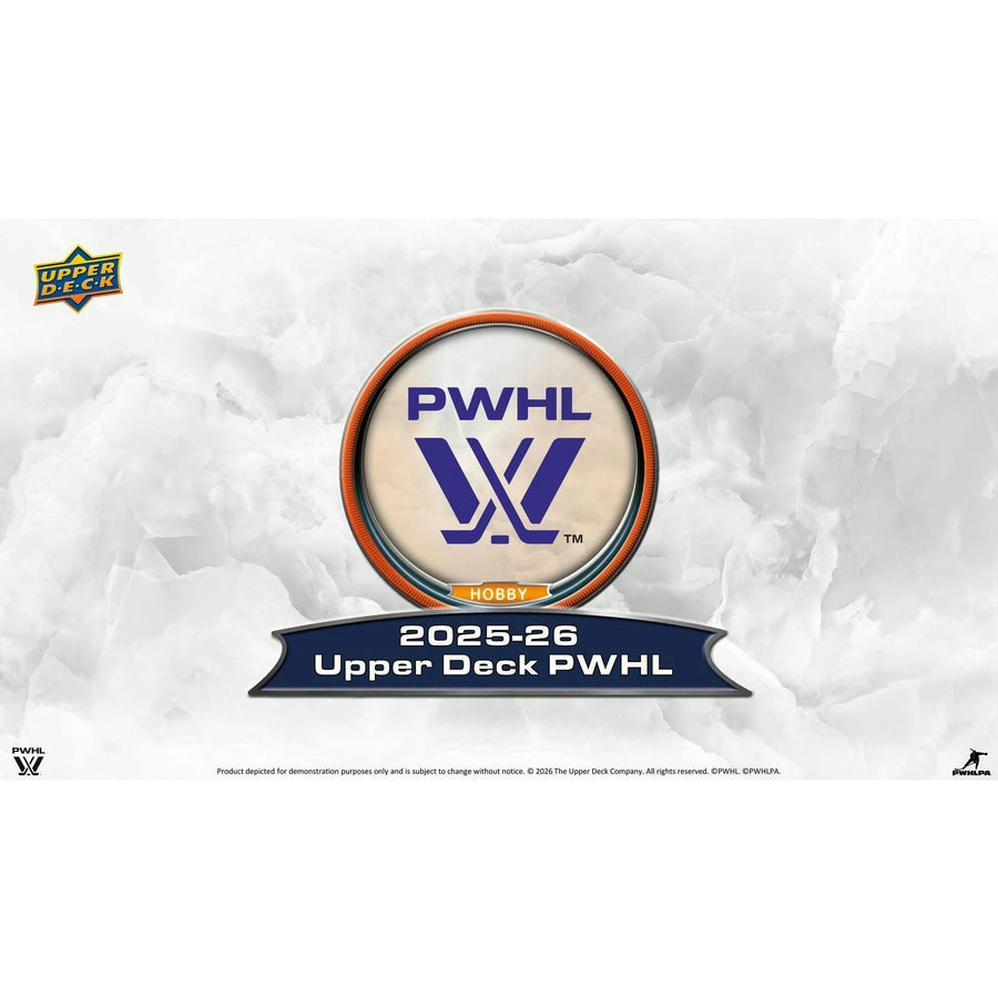 DRAFT - Presell 2025/26 Upper Deck PWHL Hockey Hobby 16-Box Case (Presell) Releases Jul. 1st, 2026