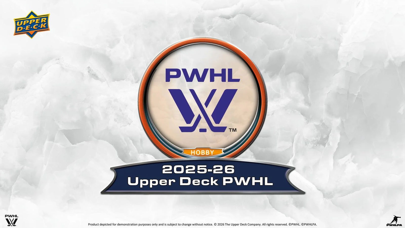 DRAFT - Presell 2025/26 Upper Deck PWHL Hockey Hobby 16-Box Case (Presell) Releases Jul. 1st, 2026