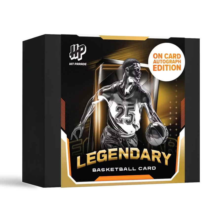 2025-26 Hit Parade Basketball Card Legendary Series 5 Hobby Box - On Card Auto Edition