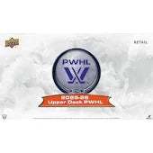 DRAFT - Presell 2025/26 Upper Deck PWHL Hockey Blaster 20-Box Case (Presell) Releases Jul. 1st, 2026