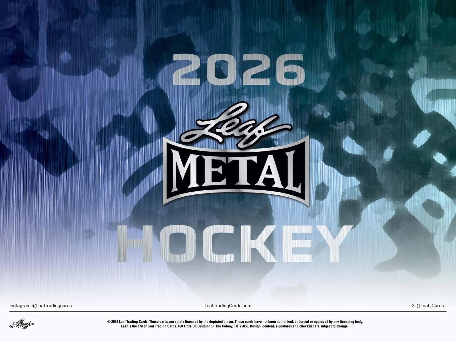 DRAFT - Presell 2026 Leaf Metal Hockey Hobby Box (Presell) Releases Jun. 5th, 2026
