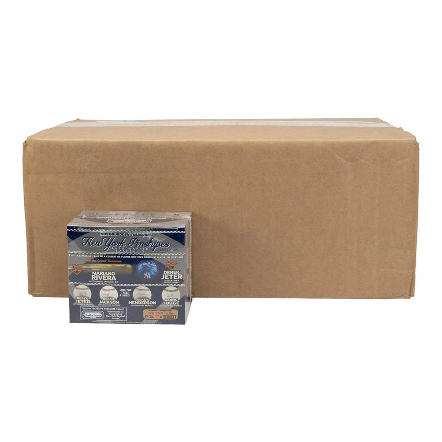DRAFT - New 2026 TriStar Hidden Treasures New York Pinstripes Autographed Baseballs Hobby 12-Box Case