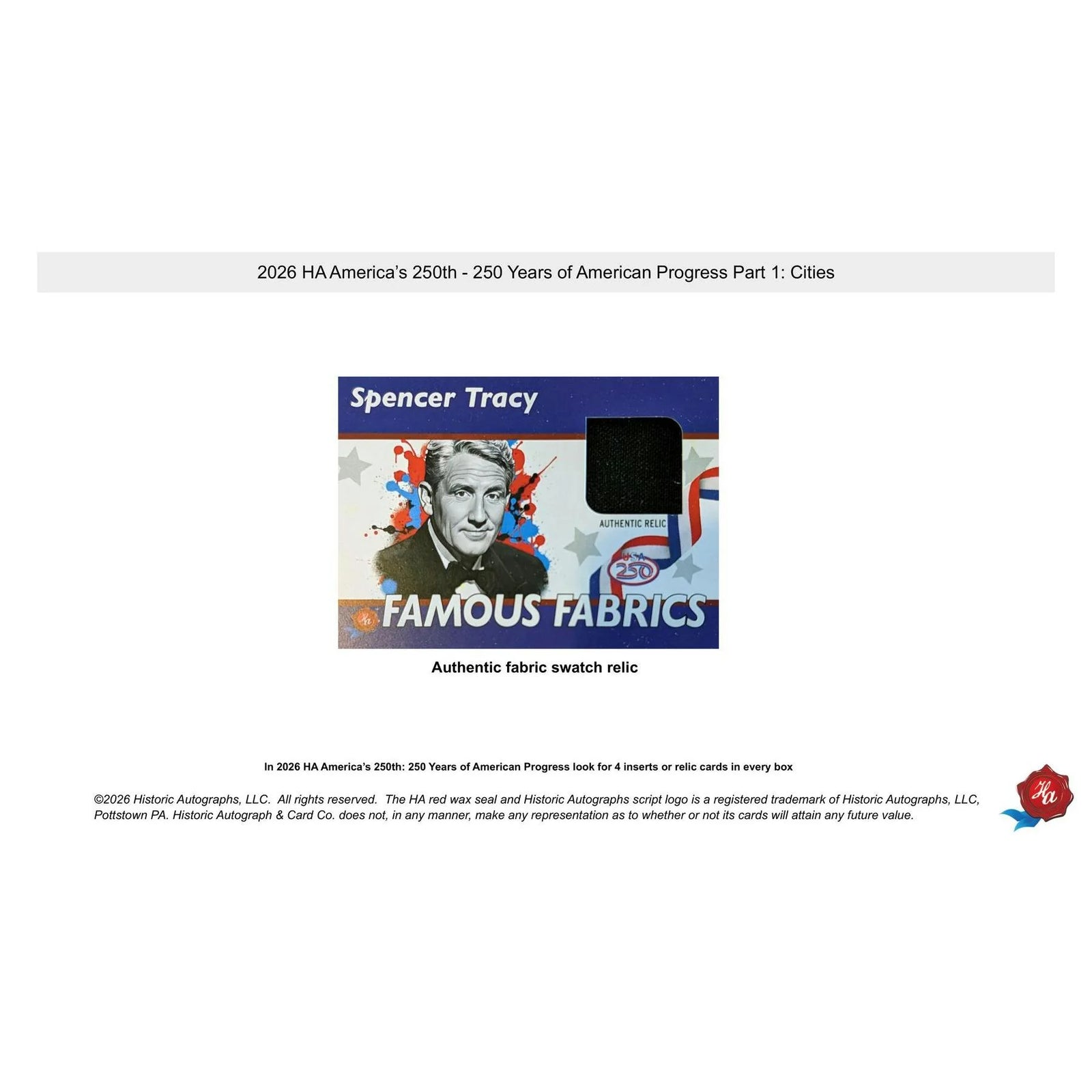 DRAFT - 2026 Historic Autographs America's 250th Anniversary Part 1: Citi | dacardworld:BVER0NZ12L