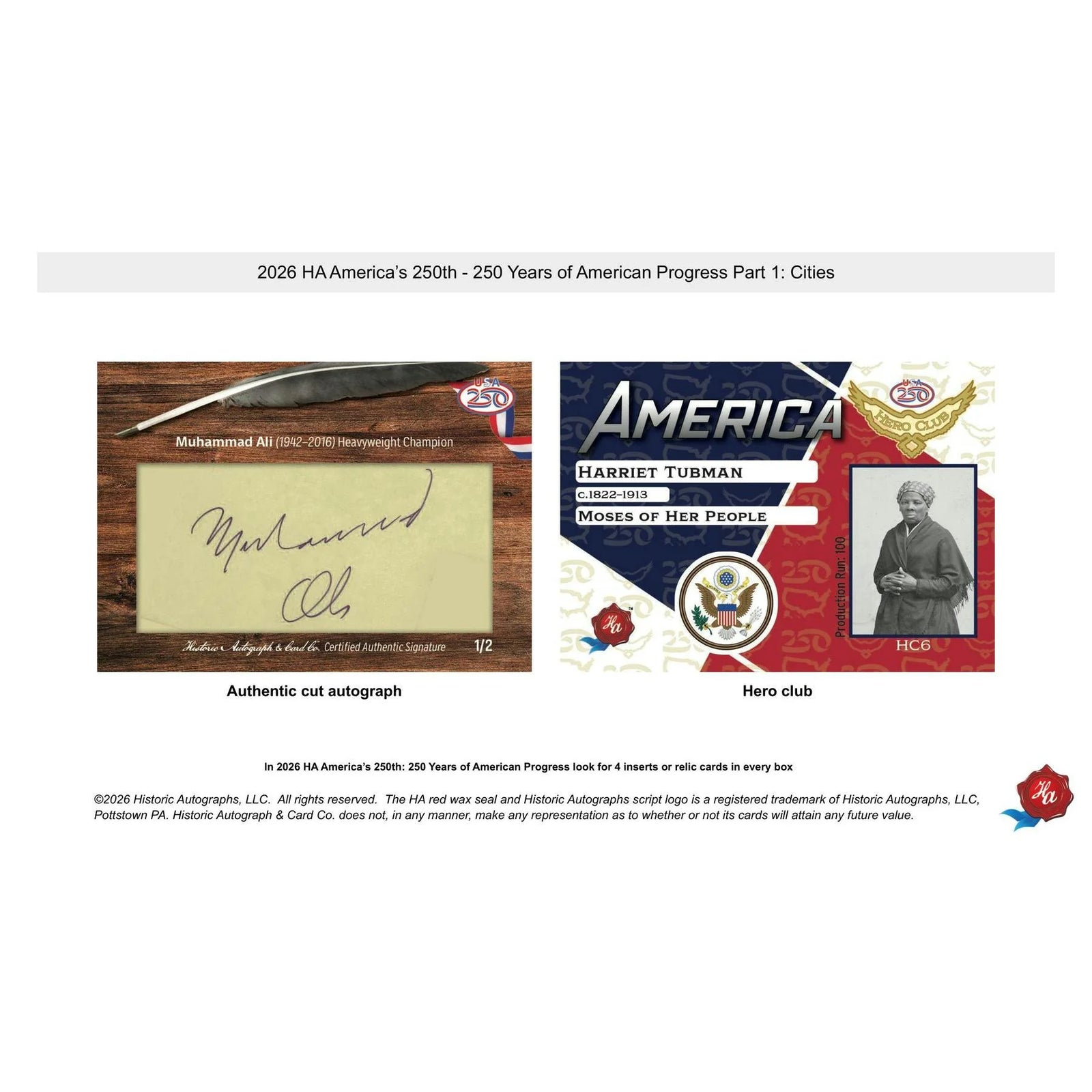 DRAFT - 2026 Historic Autographs America's 250th Anniversary Part 1: Citi | dacardworld:BVER0NZ12L