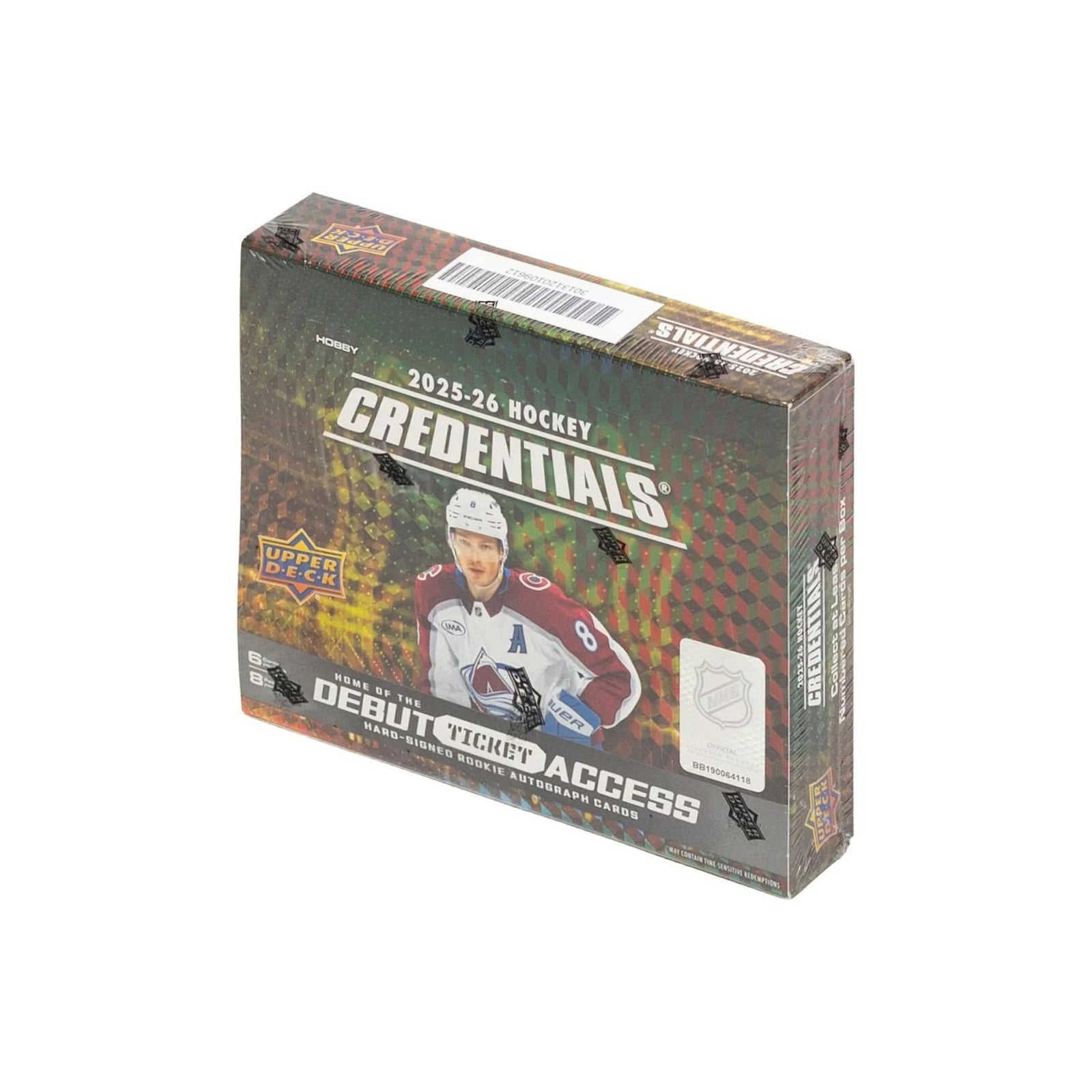 DRAFT - 2025/26 Upper Deck Credentials Hockey Hobby Box | Sealed