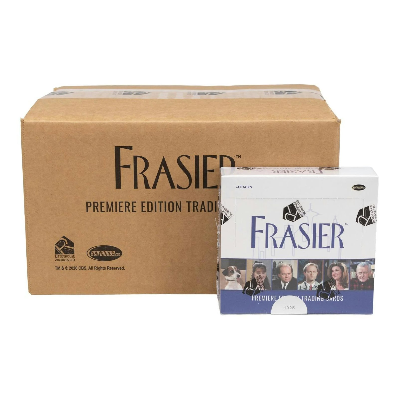 DRAFT - 2026 Rittenhouse Frasier Premiere Edition Hobby 12-Box Case