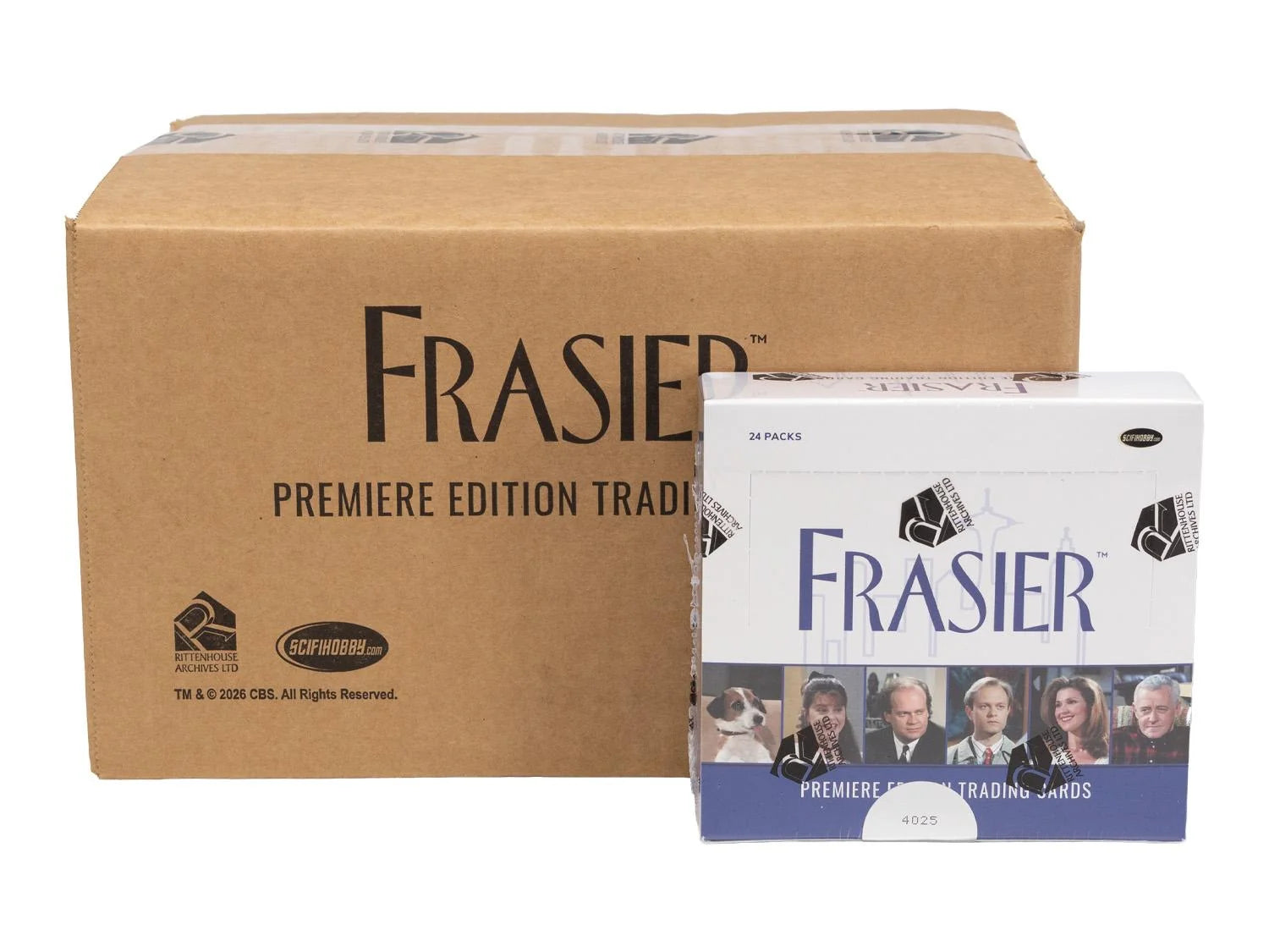 DRAFT - 2026 Rittenhouse Frasier Premiere Edition Hobby 12-Box Case