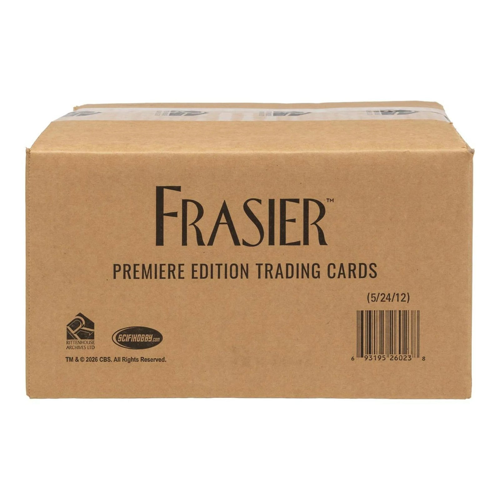 DRAFT - 2026 Rittenhouse Frasier Premiere Edition Hobby 12-Box Case