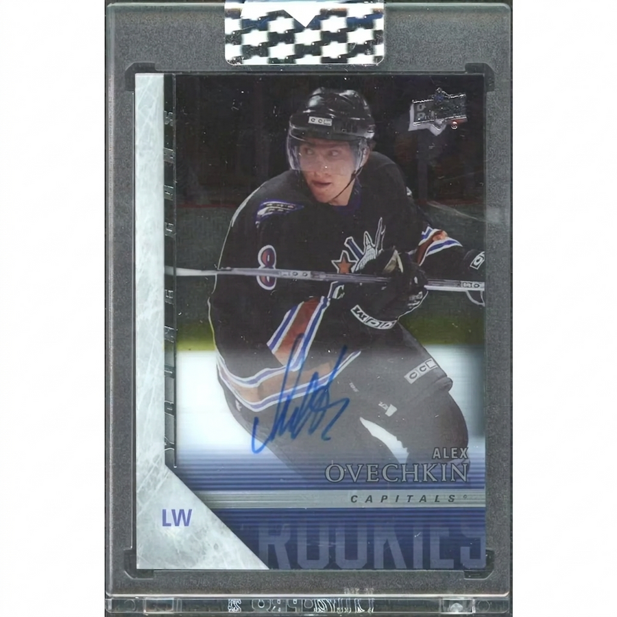 Alex Ovechkin Signed 2020-21 Upper Deck Clear Cut Card | Young Guns Tribute Auto
