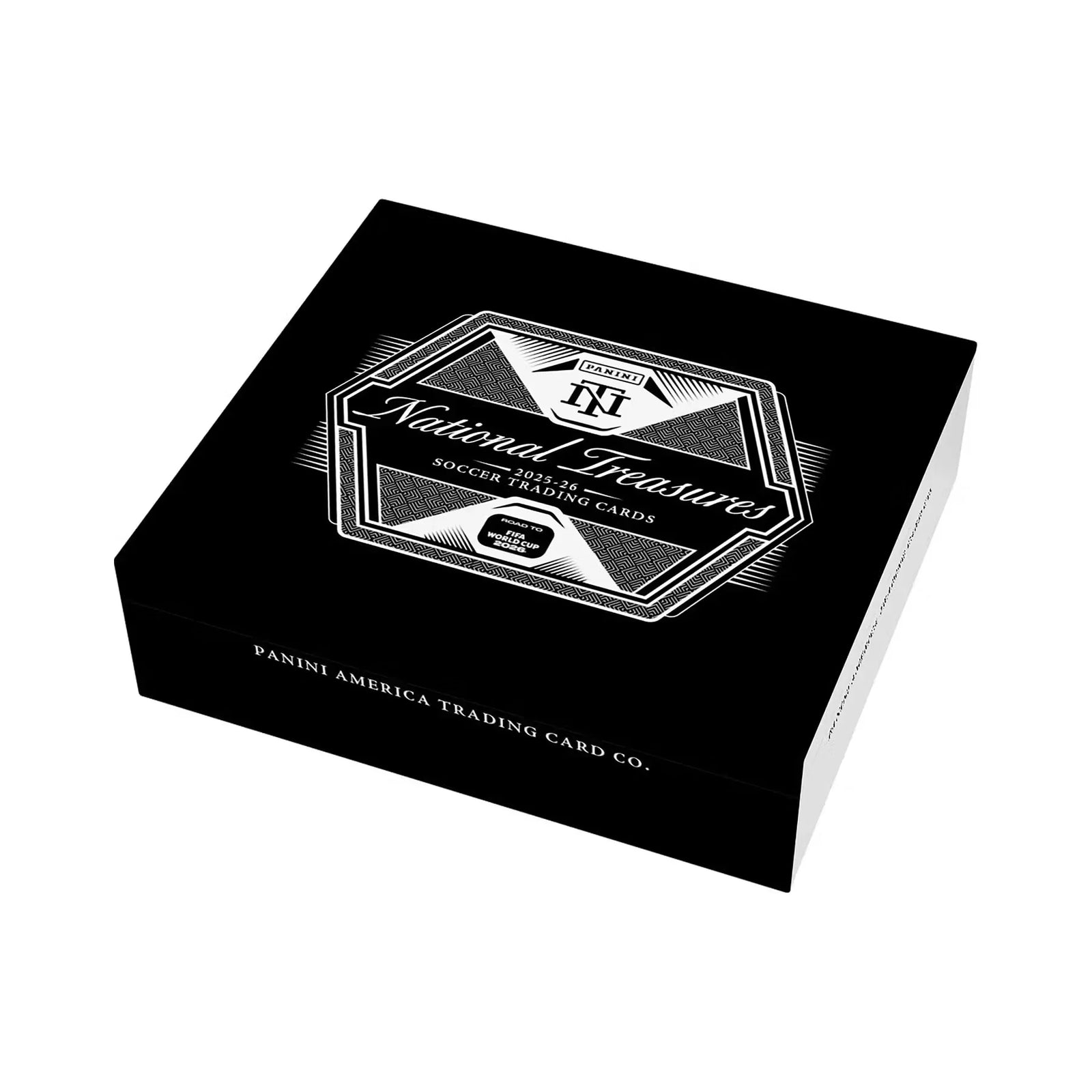2025-26 Panini National Treasures Road to FIFA World Cup Soccer Hobby 4-Box Case | Presell (Ships Sealed Only)