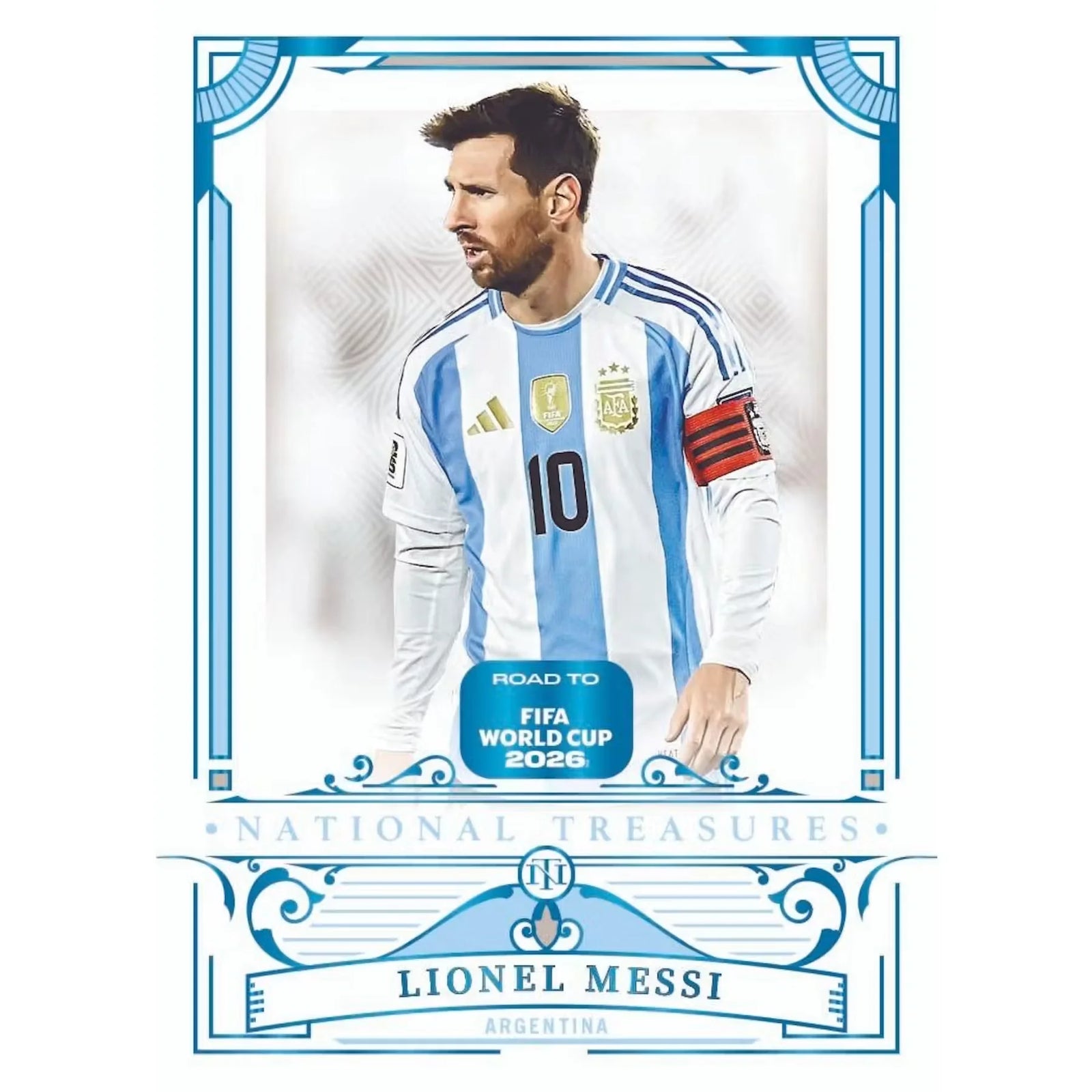 2025-26 Panini National Treasures Road to FIFA World Cup Soccer Hobby 4-Box Case | Presell (Ships Sealed Only)