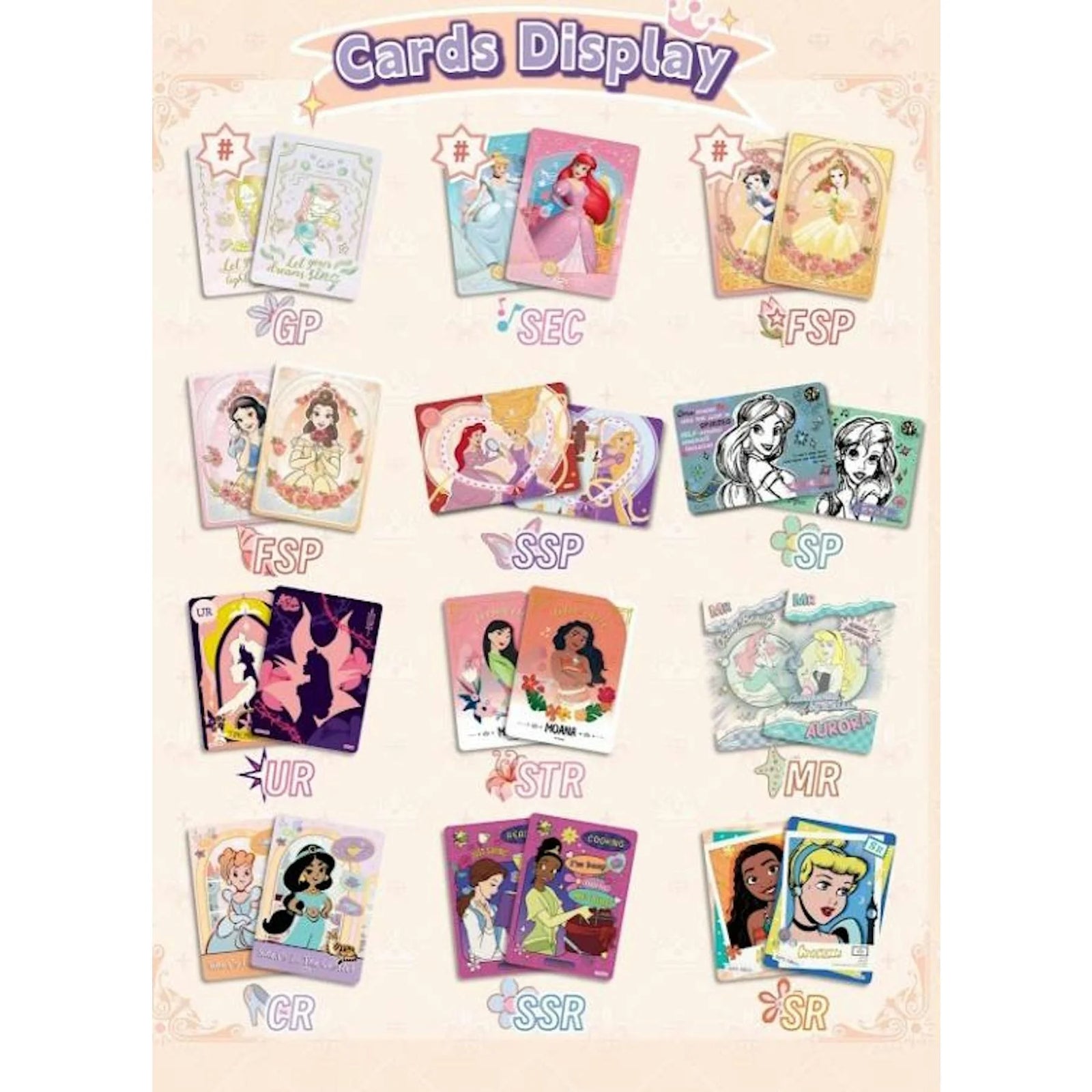 DRAFT - 2026 Card.Fun Disney Princess Shine Your Own Light Hobby Box | dacardworld:BVEU0WYUPY