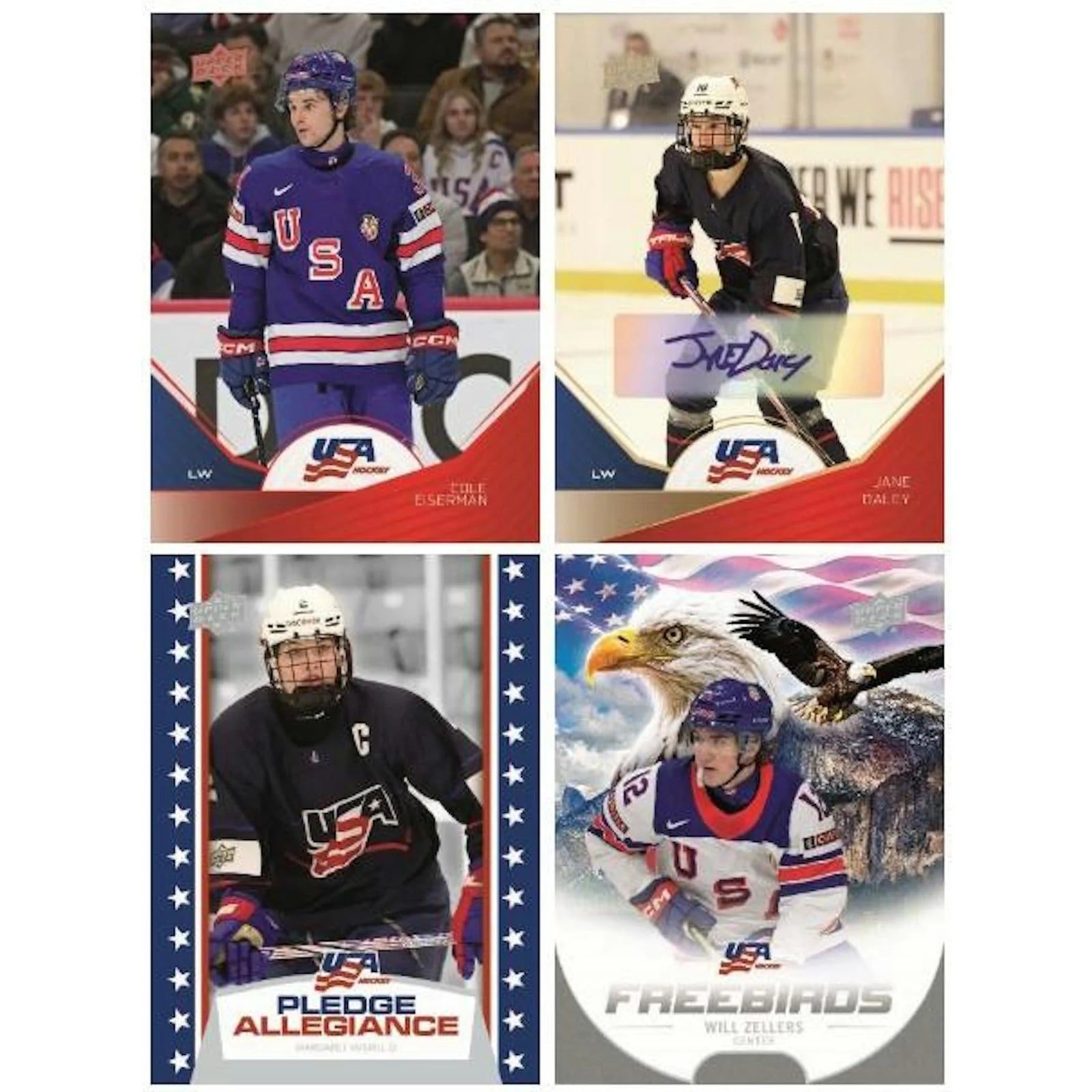 DRAFT - Presell 2026 Upper Deck Team USA Juniors Hockey Blaster 20-Box Case (Presell) Releases Sep. 16th, 2026