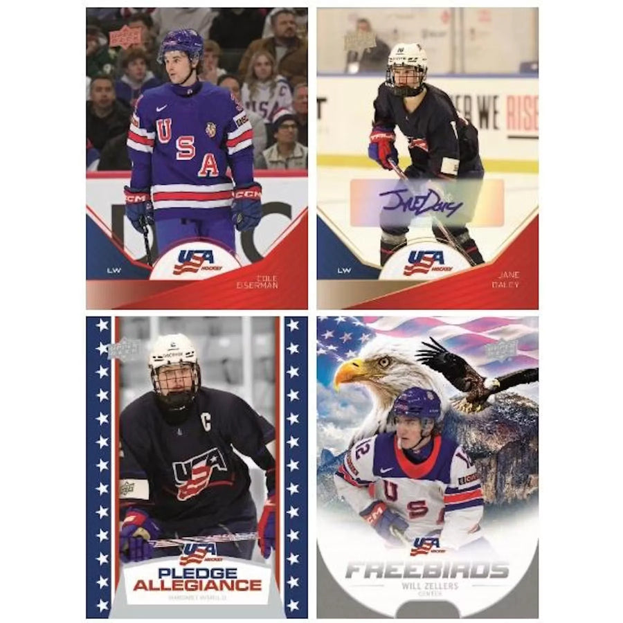 2026 Upper Deck Team USA Juniors Hockey Blaster 20-Box Case (Presell)