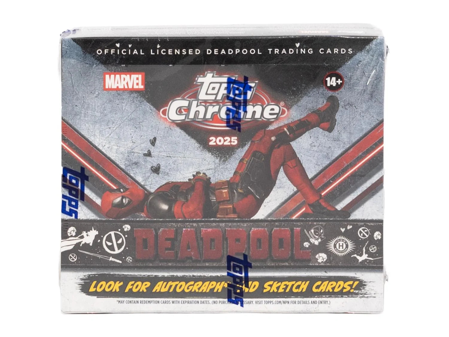 DRAFT - 2025 Topps Deadpool Chrome Hobby Box | dacardworld:BVEV0IW31A
