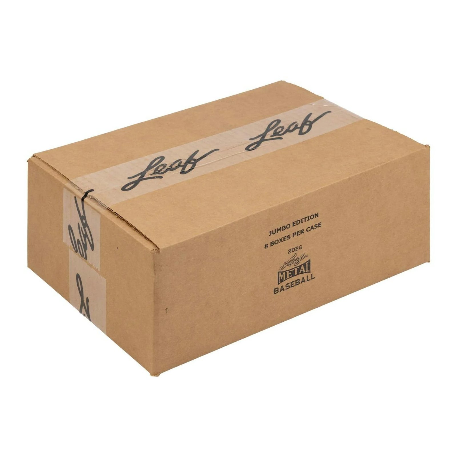 DRAFT - New 2026 Leaf Metal Baseball Hobby Jumbo 8-Box Case