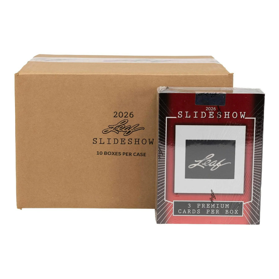 DRAFT - 2026 Leaf Slideshow Hobby 10-Box Case | Entertainment