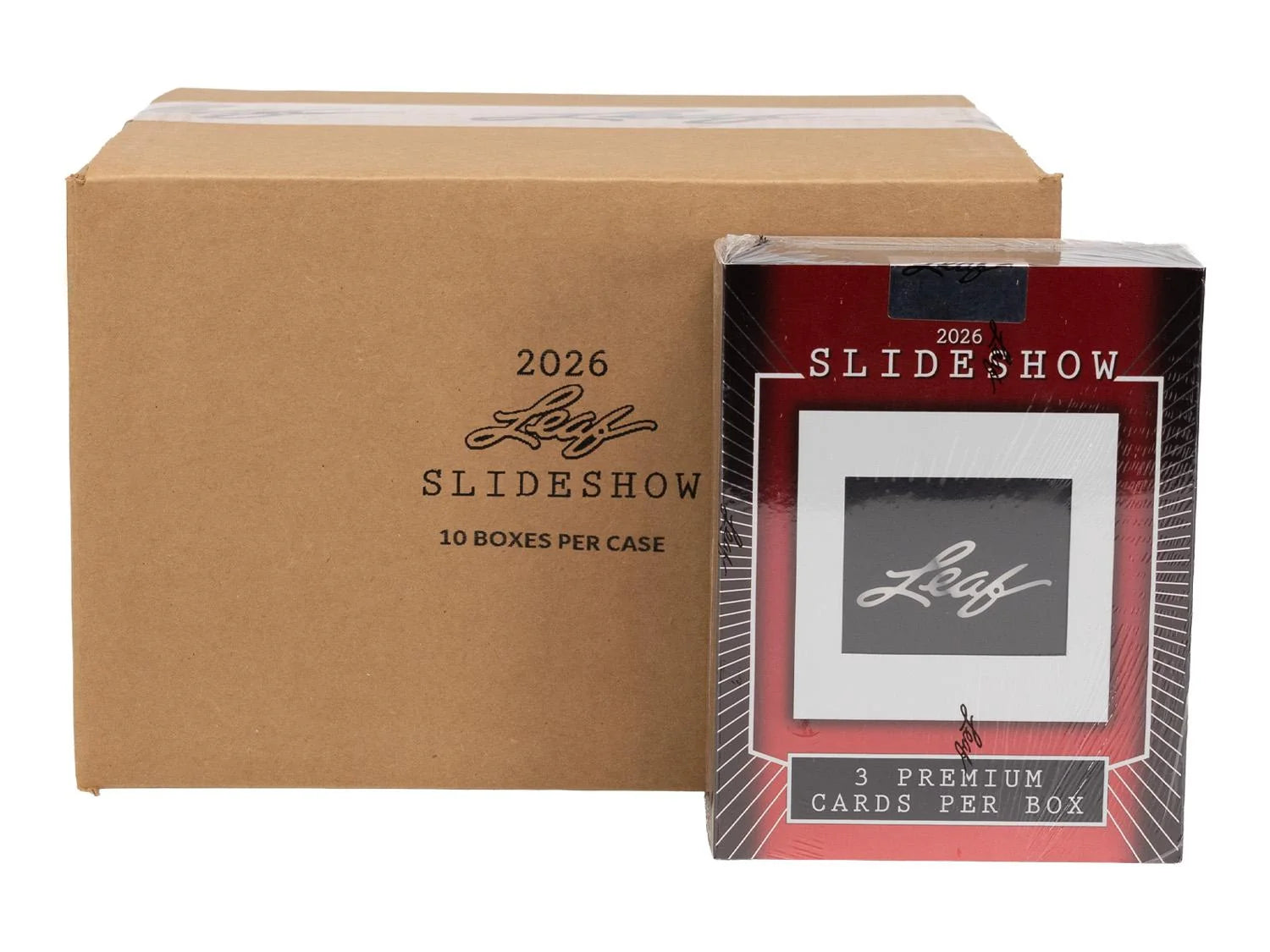 DRAFT - 2026 Leaf Slideshow Hobby 10-Box Case | Entertainment
