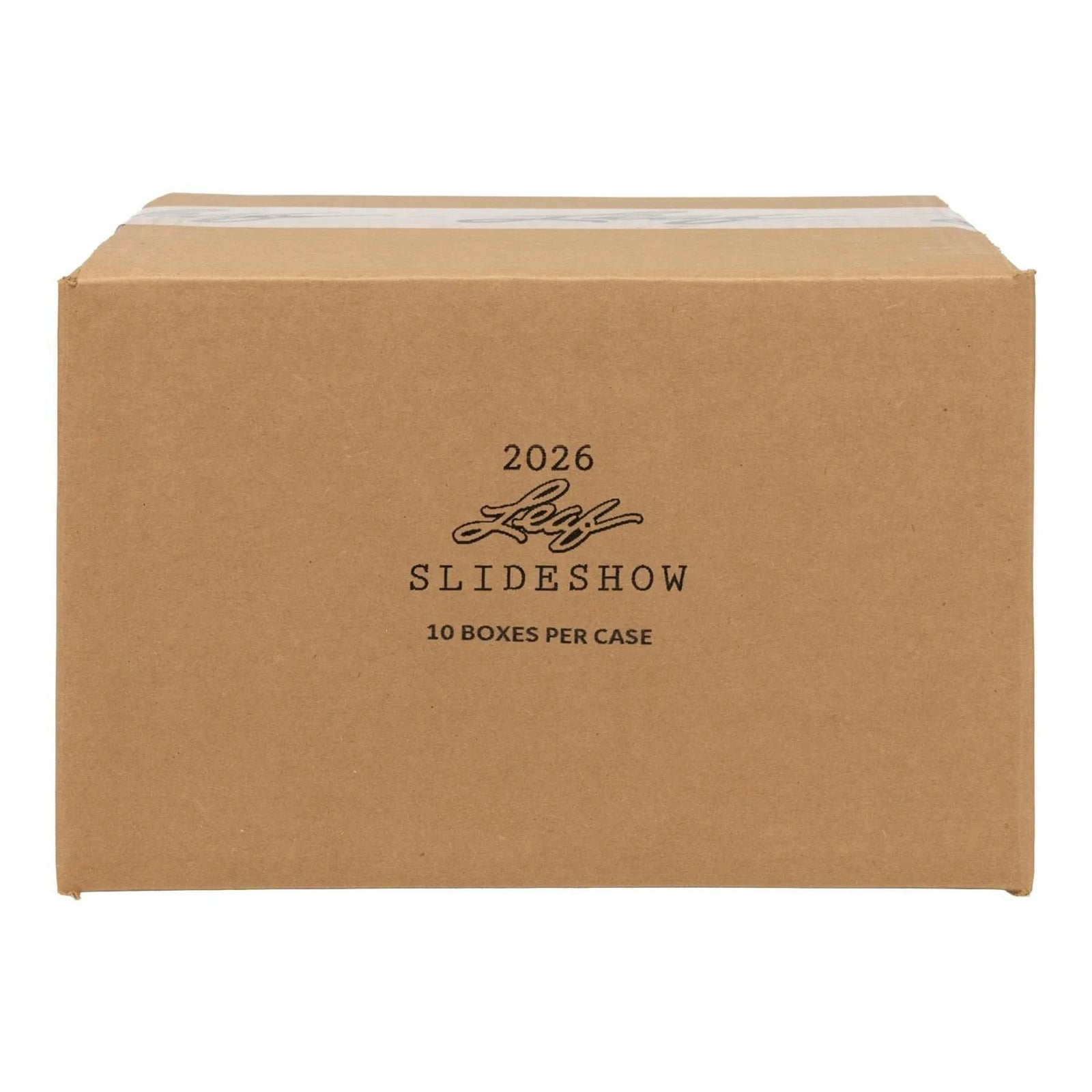 DRAFT - 2026 Leaf Slideshow Hobby 10-Box Case | Entertainment