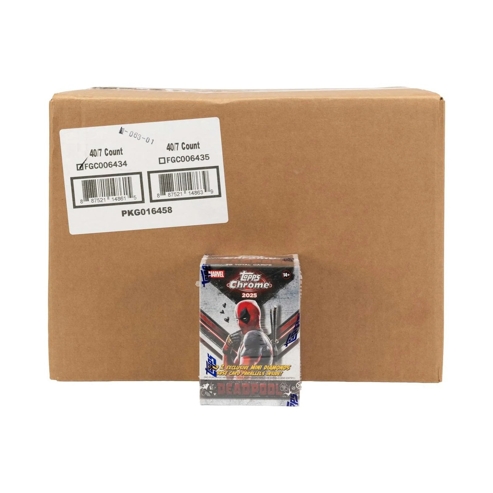 DRAFT - 2025 Topps Deadpool Chrome Blaster 40-Box Case
