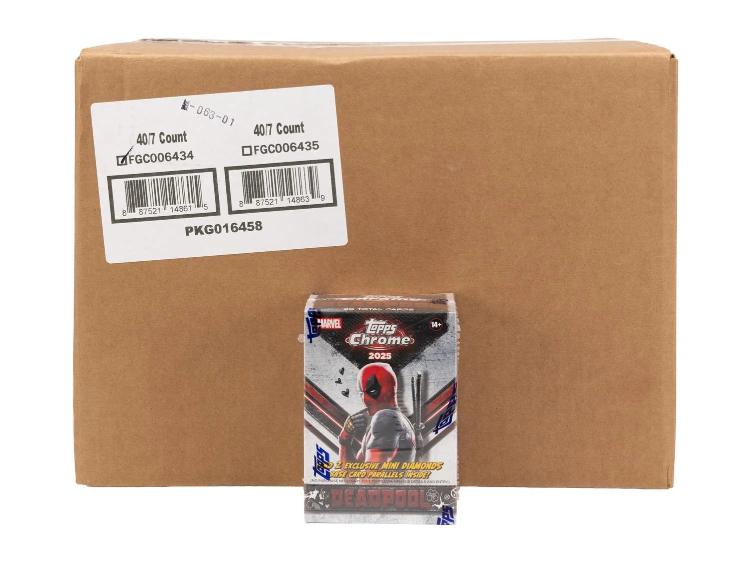 DRAFT - 2025 Topps Deadpool Chrome Blaster 40-Box Case
