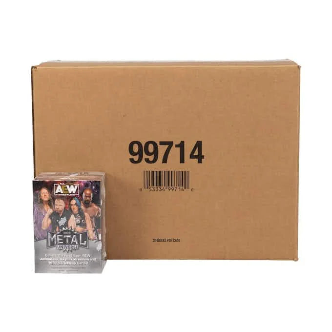 DRAFT - 2022 Upper Deck AEW Metal Universe Wrestling Blaster 20-Box Case | dacardworld:BVEV0PKVGN