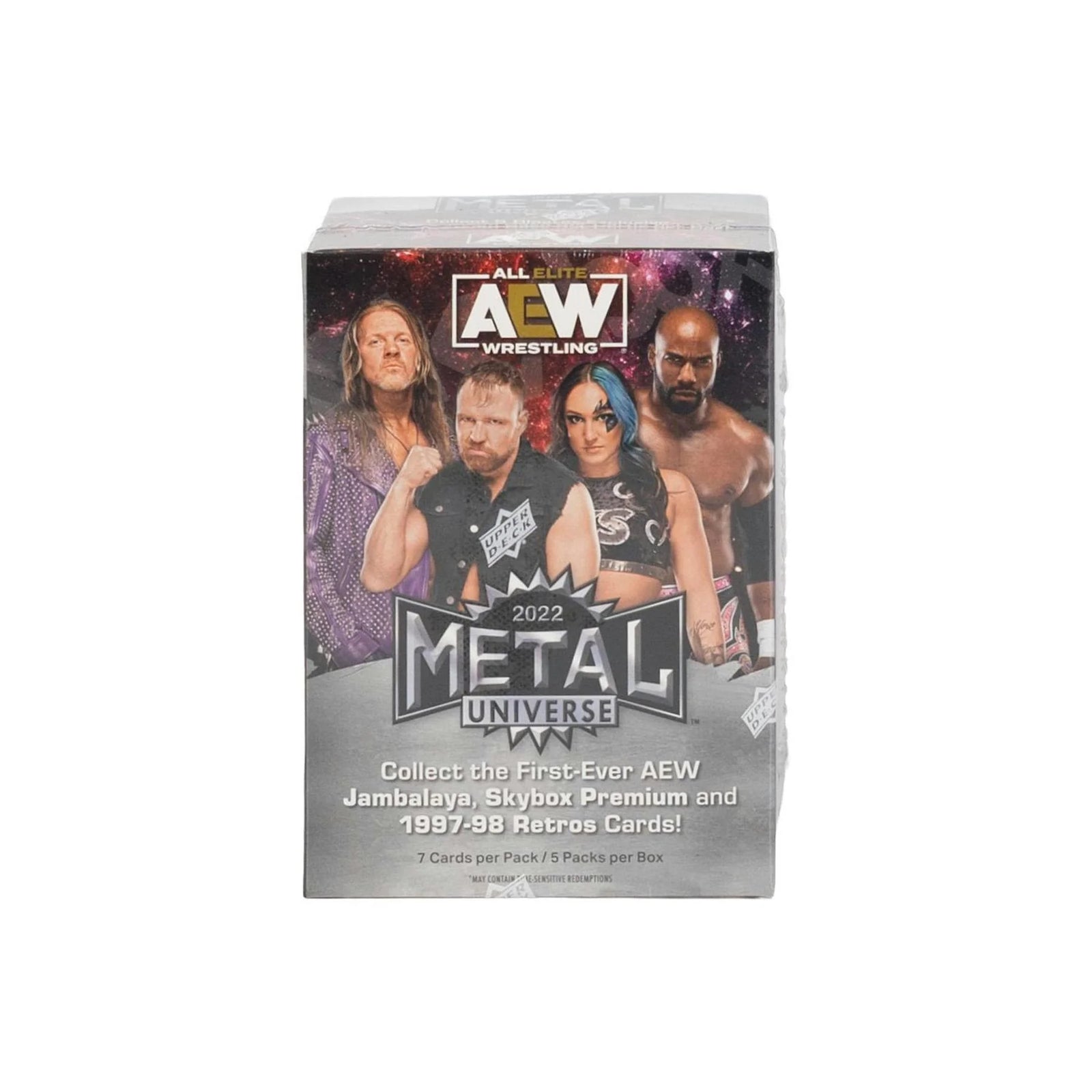 DRAFT - 2022 Upper Deck AEW Metal Universe Wrestling Blaster 20-Box Case | dacardworld:BVEV0PKVGN