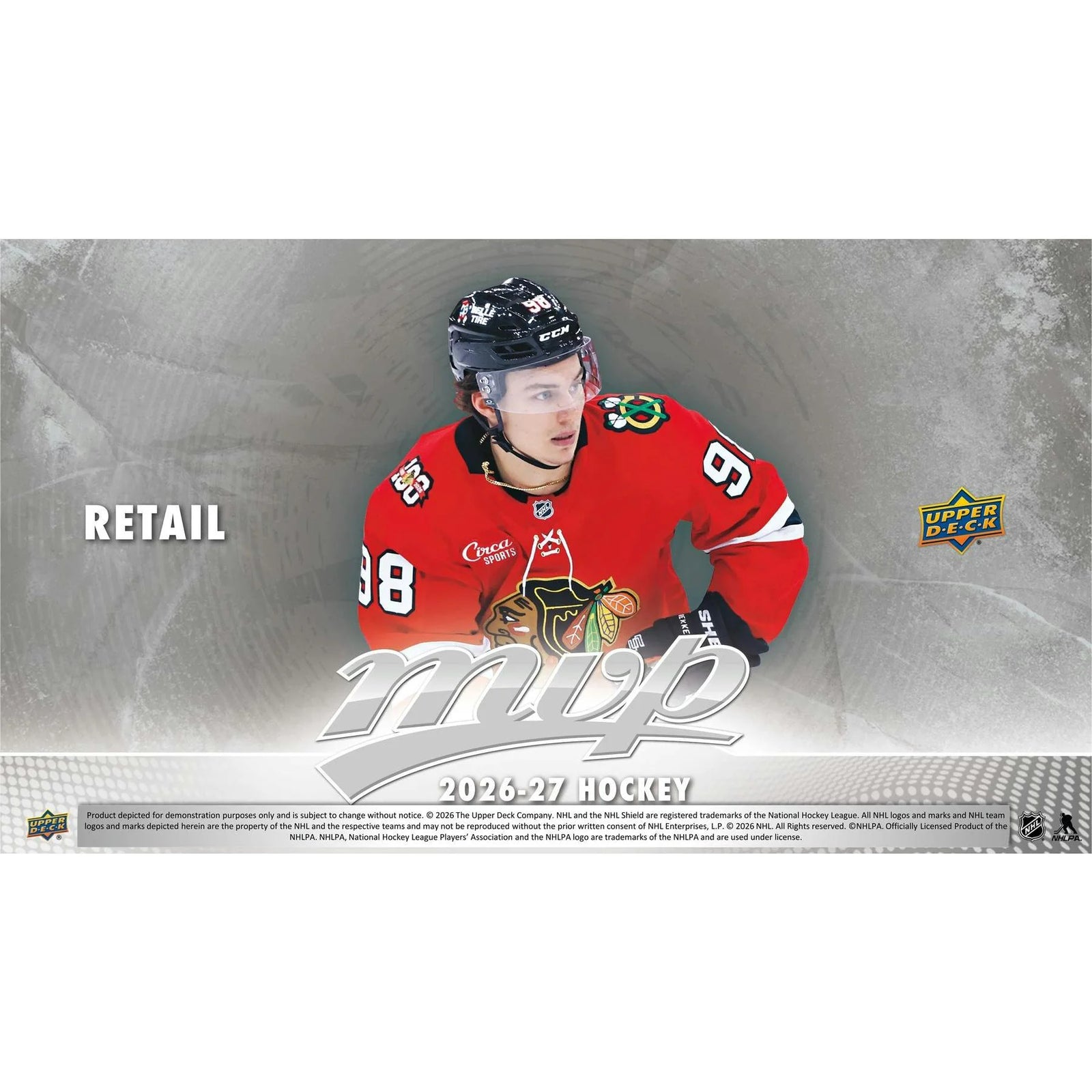 DRAFT - Presell 2026/27 Upper Deck MVP Hockey 36-Pack Retail Box (Presell) Releases Aug. 19th, 2026