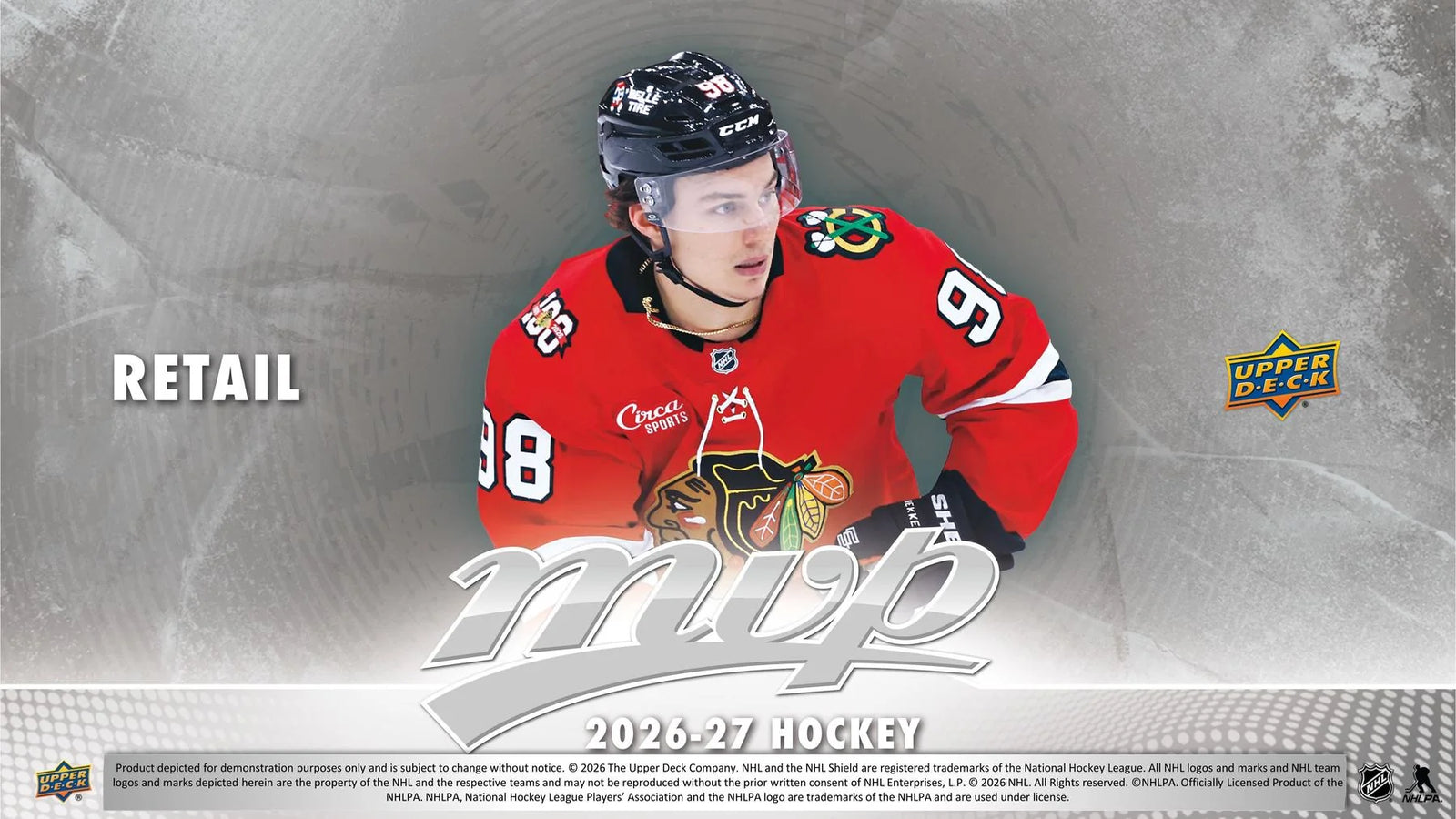 DRAFT - Presell 2026/27 Upper Deck MVP Hockey 36-Pack Retail 20-Box Case (Presell) Releases Aug. 19th, 2026