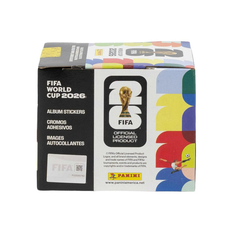 DRAFT - 2026 Panini FIFA World Cup Soccer Sticker Box | 50-Pack U.S. Version