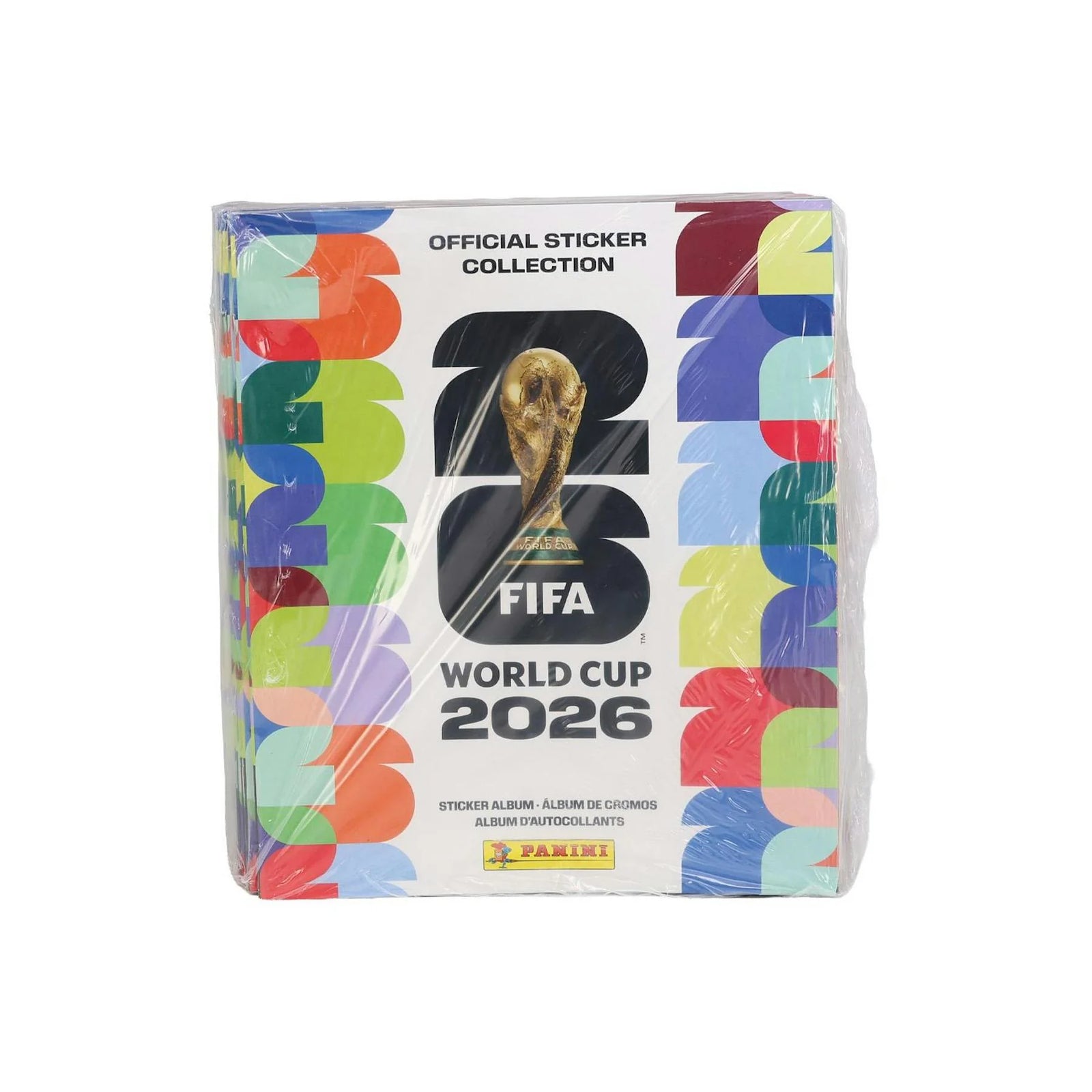 DRAFT - New 2026 Panini FIFA World Cup Soccer Sticker 12-Album 4-Box Case - U.S. Version