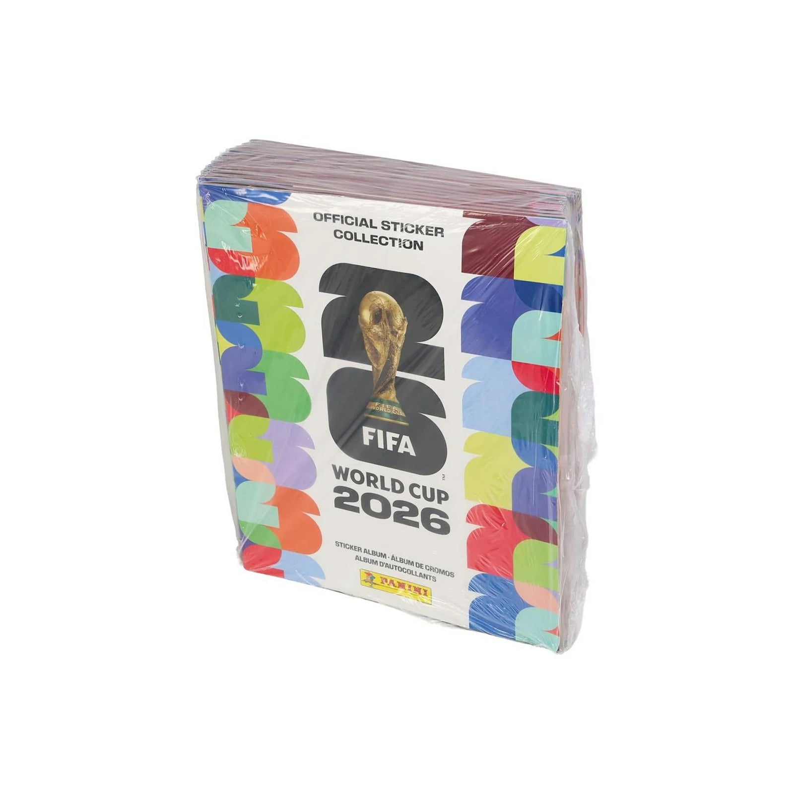 DRAFT - New 2026 Panini FIFA World Cup Soccer Sticker 12-Album 4-Box Case - U.S. Version