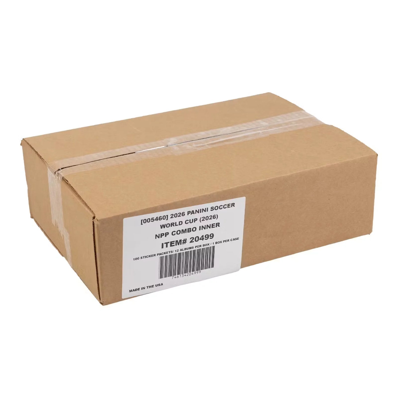 DRAFT - 2026 Panini FIFA World Cup Soccer Sticker Combo 4-Box Case | US Version